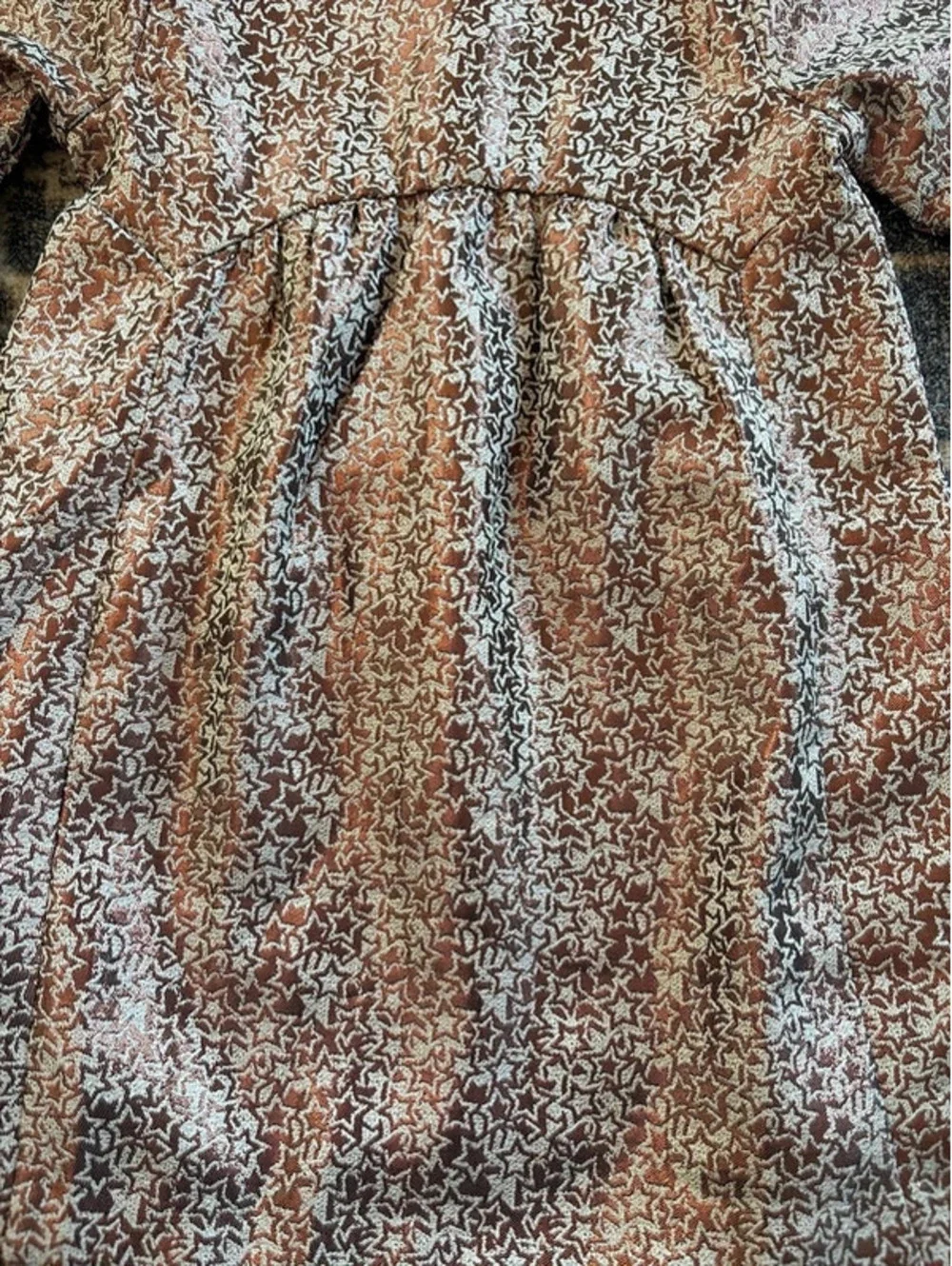 NWT Gymboree Star Metallic Dress Toddler Baby Holiday Christmas 2T